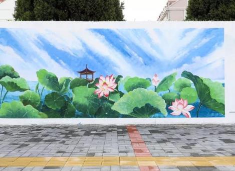 鹤庆墙绘施工材料制作工艺说明