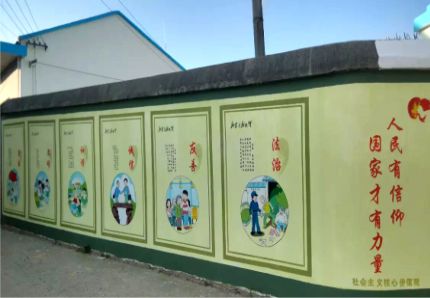 鹤庆文化墙施工攻略
