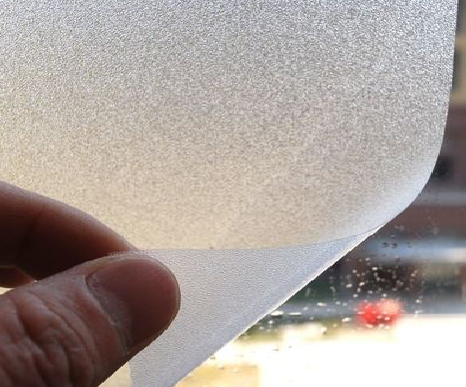 鹤庆玻璃门外面粘广告用什么材料好？